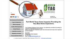 Desktop Screenshot of fortworthinspector.com